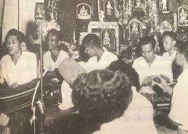 บรรยากาศที่บ้านบาตรในพิธีไหว้ครู