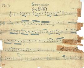 โน้ตเพลง จงฝันดี : Flute part