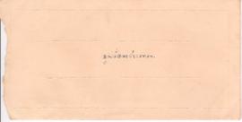 ซองจดหมายจาก อาจารย์ประสิทธิ์ ถึง อาจารย์ลัดดา