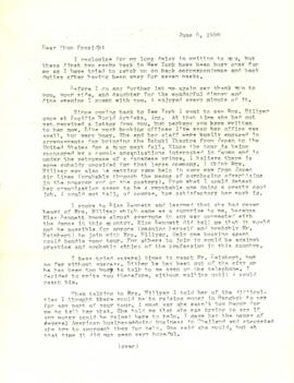 จดหมายจาก Mr. James R.Basche, Jr. ถึง Mr. Prasidh Silapabanleng