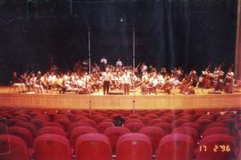 ภาพการอัดซีดีเพลง ชุด เสี่ยงเทียน ที่มหาวิทยาลัยหัวเฉียว