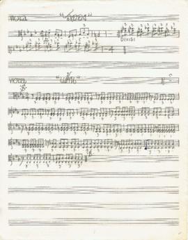 โน้ตเพลง เพลงสยอง : Viola part, เพลงแค้น : Viola part