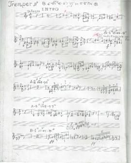 โน้ตเพลง เลือดสุพรรณ : Trumpet Bb part