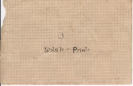 ซองจดหมายจาก อาจารย์ประสิทธิ์ ถึง อาจารย์ลัดดา