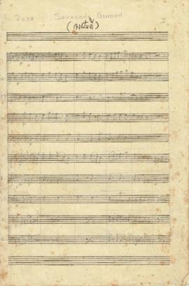 โน้ตเพลง จงฝันดี (Serenade Gounod)