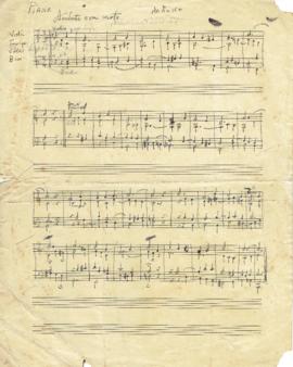 โน้ตเพลง คิดถึงเธอ : Piano (ต้นฉบับลายมือ)