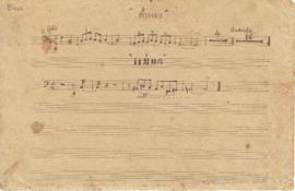 โน้ตเพลง ฟ้าแลบ / โน้ตเพลง แม่มด : Bass part