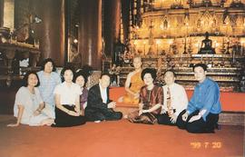 ภาพถ่ายอาจารย์ประสิทธิ์ ศิลปบรรเลง ในงานบวชหลานชาย