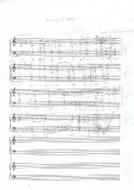 โน้ตเพลง Blessing to ABAC