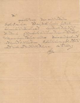 จดหมายจาก อาจารย์ลัดดาถึง อาจารย์ประสิทธิ์