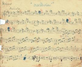 Part-Violin2 เพลง งามเพียงจันทร์/Part-Violin2 เพลง ขโมย