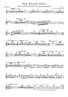 Scores and Parts Silk Roads Idyll