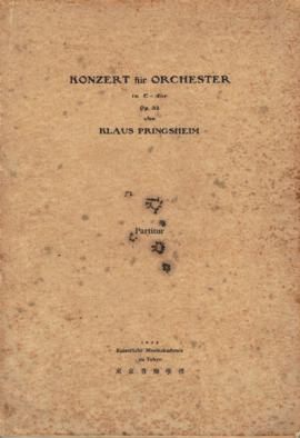 Koncert fur Orchester