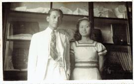 ภาพอาจารย์ประสิทธิ์ กับ อาจารย์ลัดดา