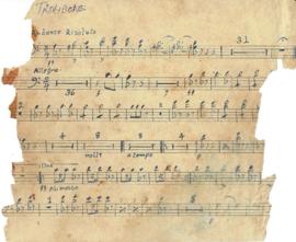 โน้ตเพลง จงฝันดี : Trombone part