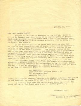 สำเนาจดหมายจาก Mr. Prasidh Silapabanleng ถึง Nayana Jhaveri