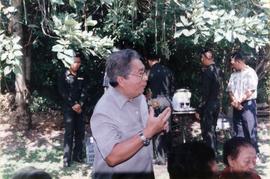 ภาพงานเลี้ยงแสดงความยินดีที่รับรางวัลศิลปินแห่งชาติ ที่บ้านพลเอก โชคชัย-วัลย์ดา หงส์ทอง