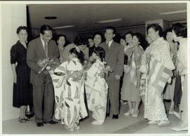 การต้อนรับอาจารย์ประสิทธิ์และอาจารย์ลัดดาที่ประเทศญี่ปุ่น