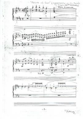 โน้ตเพลง Prelude of Thailand ฉบับ Piano Conductor