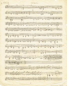 โน้ตเพลง พะม่ากลองยาว : Violin 2 part