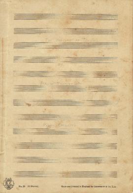 โน๊ตเพลง The Perlude of Thailand ฉบับ Piano Conductor