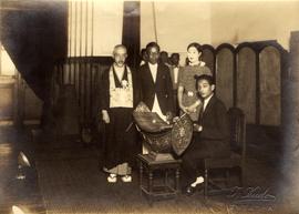 ภาพอาจารย์ประสิทธิ์ ศิลปบรรเลง ขณะศึกษาที่ประเทศญี่ปุ่น