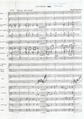 โน้ตเพลง God Bless Assumption University (Intro 2)