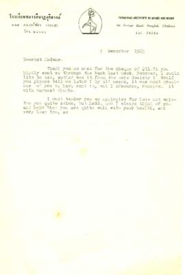 ร่างจดหมายจาก Mr. Prasidh Silapabanleng