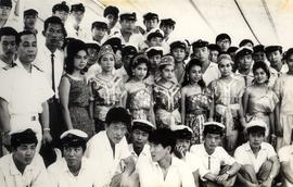 การแสดงนาฎศิลป์ไทย บนเรือฝึกของญี่ปุ่น ที่ท่าเรือคลองเตย