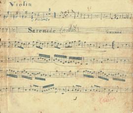 โน้ตเพลง จงฝันดี : Violin part