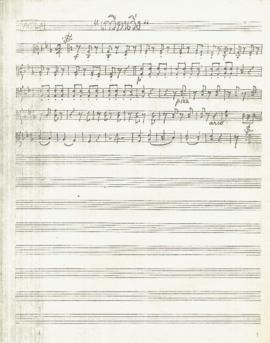 โน้ตเพลง เกวียนวิ่ง : Viola part (สำเนา)