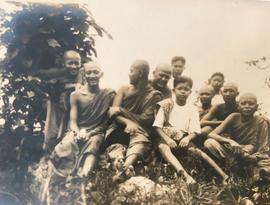 ภาพถ่ายอาจารย์ประสิทธิ์ ศิลปบรรเลง ขณะบวช