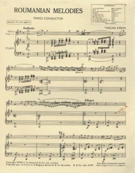 Roumanian Melodies