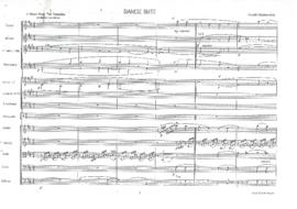 โน้ตเพลง Siamese Suite : Movement 1-3 (สำเนา)