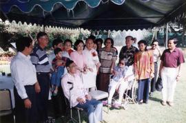 ภาพงานเลี้ยงแสดงความยินดีที่รับรางวัลศิลปินแห่งชาติ ที่บ้านพลเอก โชคชัย-วัลย์ดา หงส์ทอง