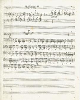 โน้ตเพลง เพลงสยอง : Viola part, เพลงแค้น : Viola part