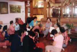 ทำบุญที่บ้าน อ.ประสิทธิ์-อ.ลัดดา ที่บ้านซอยสุขุมวิท 39