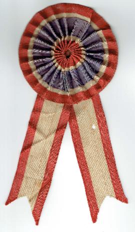 โบว์ติดอก เป็นตัวแทนของประเทศไทย