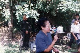 ภาพงานเลี้ยงแสดงความยินดีที่รับรางวัลศิลปินแห่งชาติ ที่บ้านพลเอก โชคชัย-วัลย์ดา หงส์ทอง