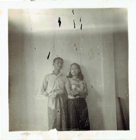 ภาพอาจารย์ประสิทธิ์ กับ อาจารย์ลัดดา