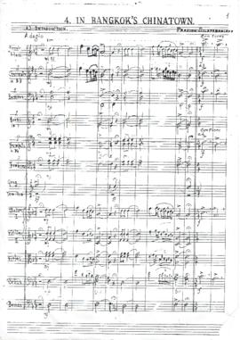 โน้ตเพลง Siamese Suite เล่มที่ 2 : In Bangkok's Chinatown (สำเนา)