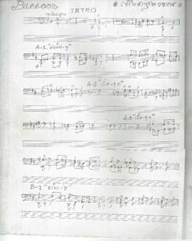 โน้ตเพลง เลือดสุพรรณ : Bassoon part