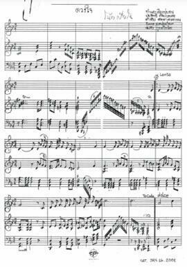 โน้ตเปียโน ดวงใจ