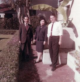 อ.ประสิทธิ์ และ อ.ลัดดา เมื่อครั้งพาดนตรีและนาฎศิลป์ไทยไปแสดงที่ U.S.A